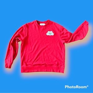 Disney Collection Mickey Mouse Heart Hands Fleece Pullover XL - 2XL